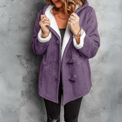 Sandra – Soft Hooded Coat