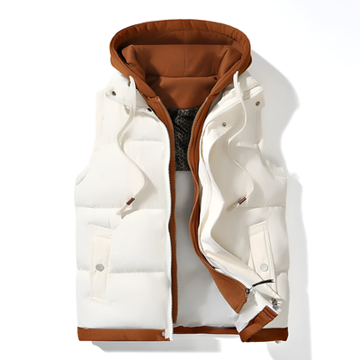 Jeremy - Soft Shell Hooded Puffer Gilet