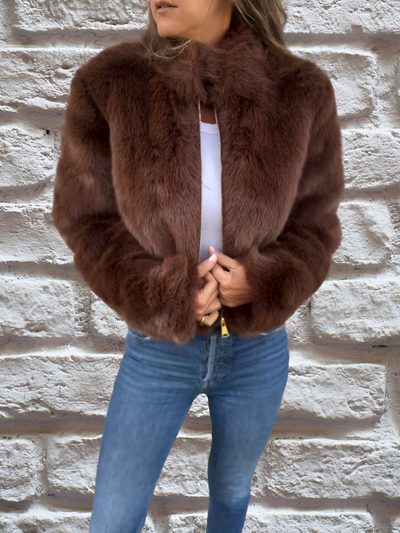 Amanda -  Luxury Faux Fur Jacket