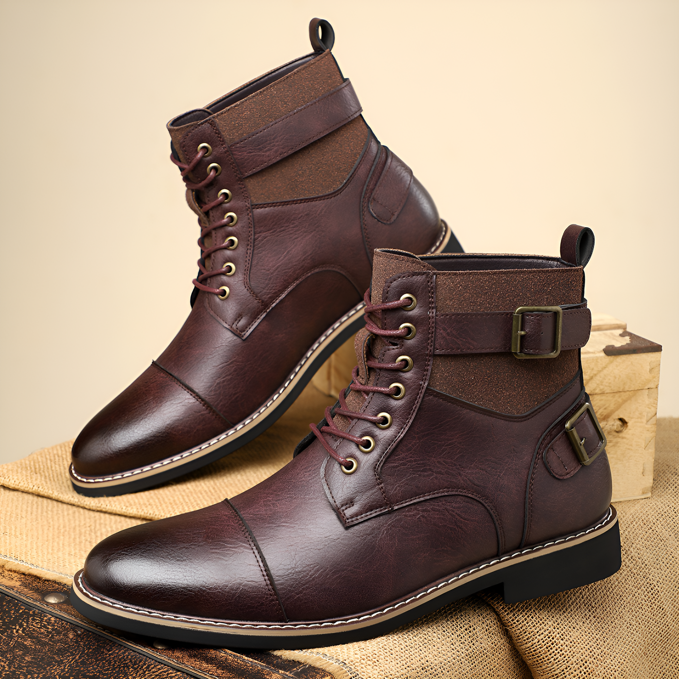 Luke – Rugged Zip Boots