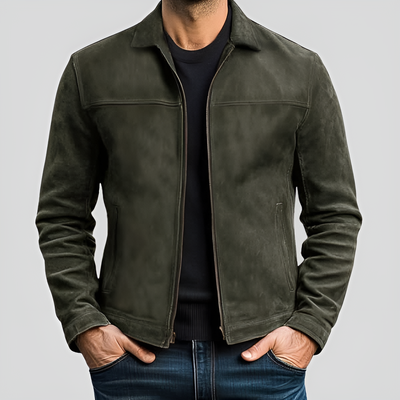 Nick – Zipper Leather Jacket