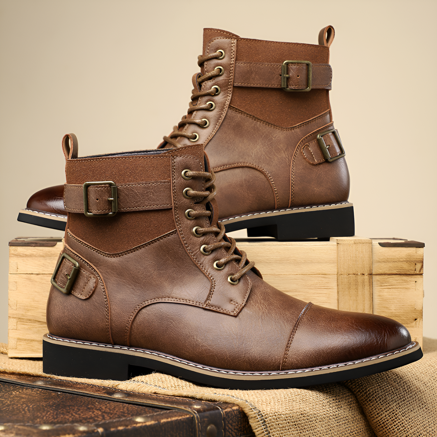 Luke – Rugged Zip Boots