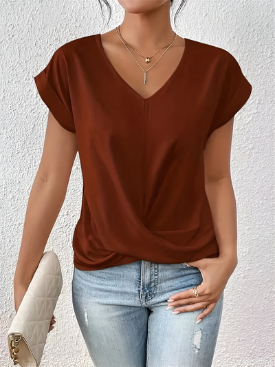 Wendy – Casual V-Neck T-Shirt