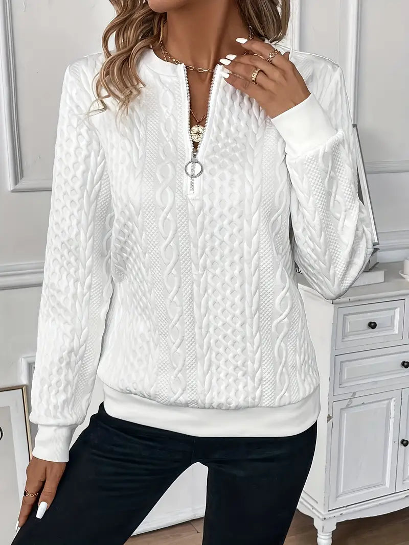 Kimberly - Sweater with Zipper