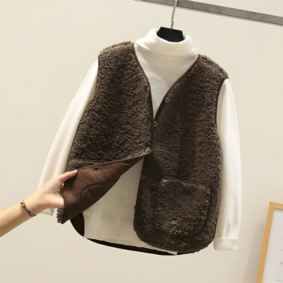 Holly - Versatile Chic Wool Vest