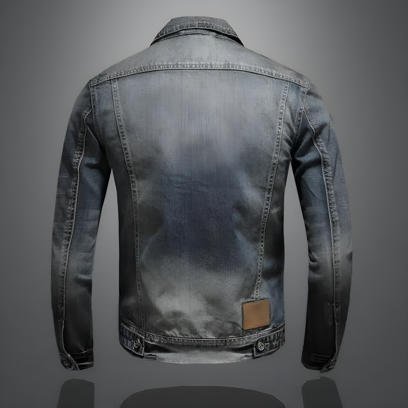 Justin– Denim Jacket with Zipper