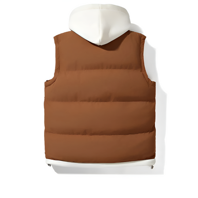 Jeremy - Soft Shell Hooded Puffer Gilet