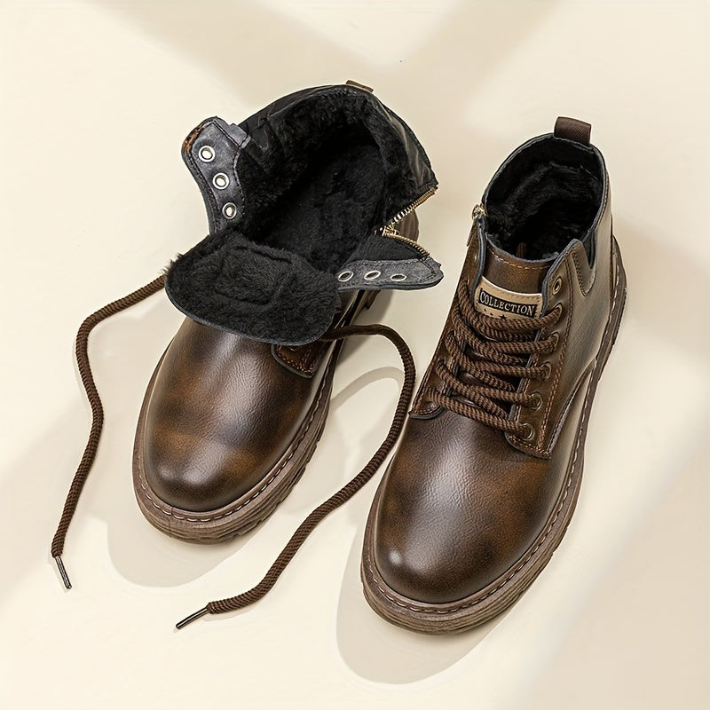 Dexter - Vintage Lace-Up Boots